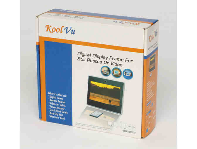 Digital Display Frame for Still Photos or Video by Kool Vu - Photo 1