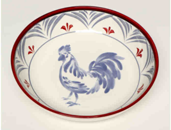 William-Sonoma Country Rooster Pasta Bowl