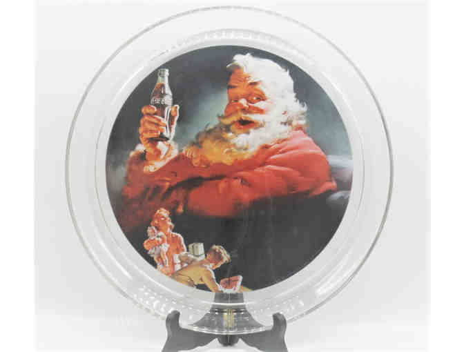 Vintage 1994 Coca-Cola Christmas Platter