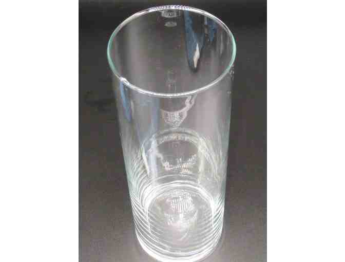 Cylindrical Glass Vase