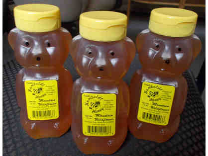 Collett's Humboldt Honey Bears- Three 12 ounce Bears #1