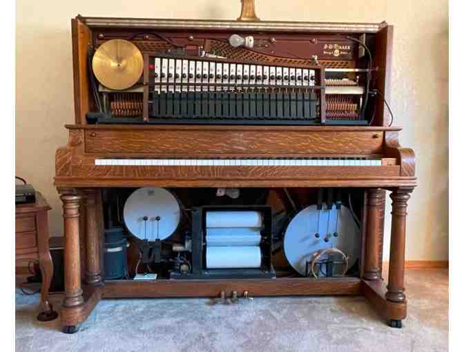 1908 Nickelodeon Piano with Player Piano Mode