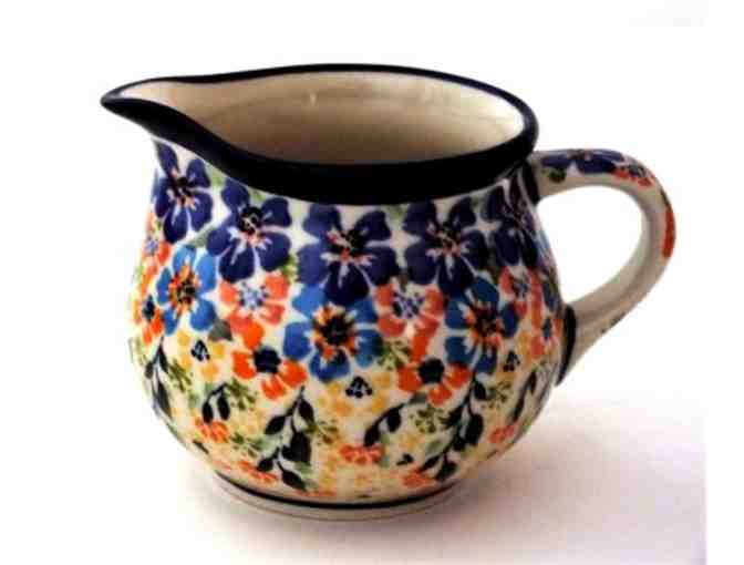 Polish Floral Patterned Creamers