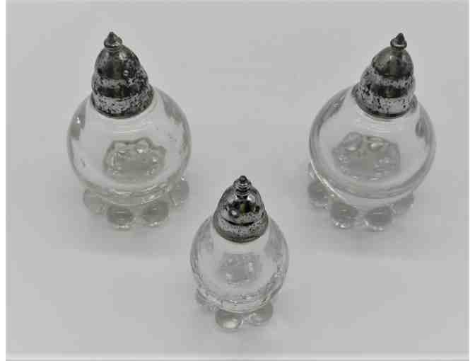 Candlewick Crystal Salt and Pepper Shakers