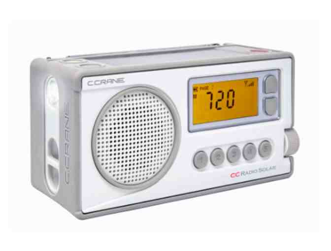 C. Crane Radio Solar Digital AM, FM, Weather + Alert Windup Emergency Radio