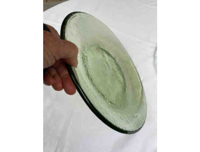 Fire & Light Dinner Plate - Olive Green