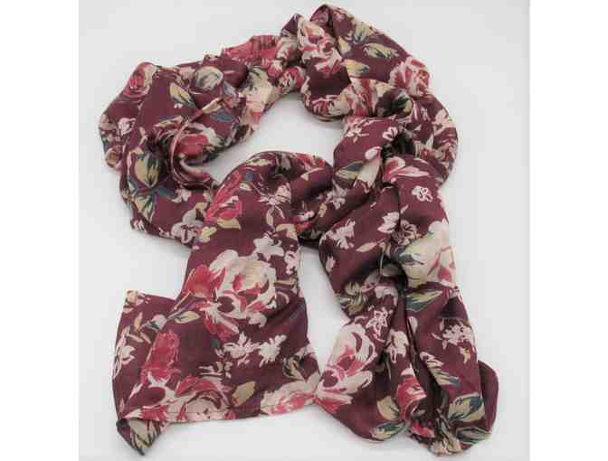 East Indian Floral Scarf