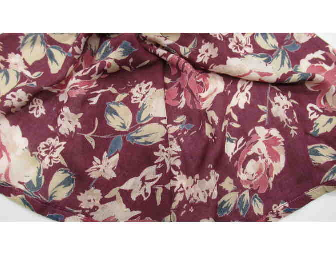 East Indian Floral Scarf