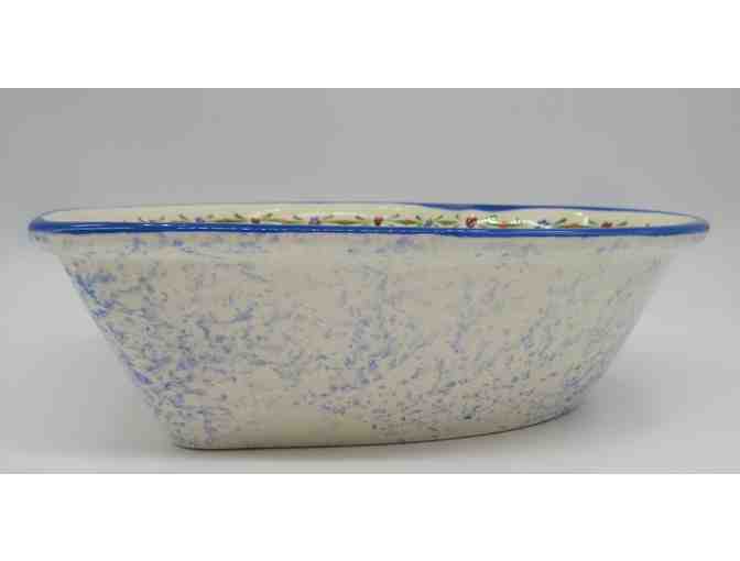 Rare Vintage Heart-Shaped Ceramic Dish