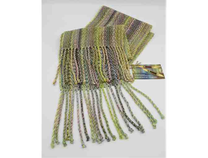 Beautiful Hand-woven Scarf by Carolyn Jones-Studio Ix Chel