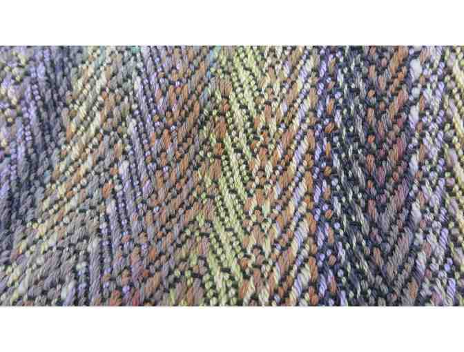 Beautiful Hand-woven Scarf by Carolyn Jones-Studio Ix Chel