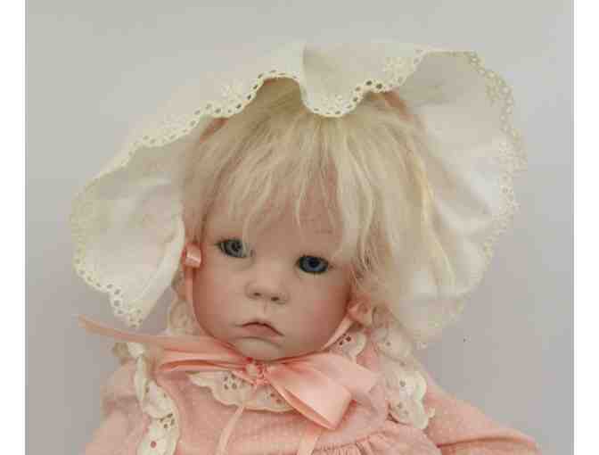 Porcelain White-Hair Baby Doll