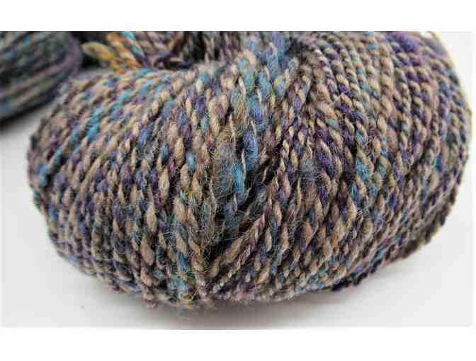 Hand Dyed Handspun Yarns - Two Skeins