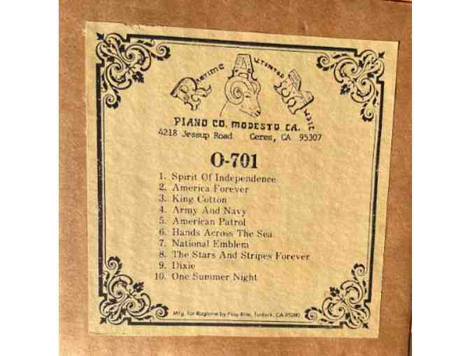 1908 Nickelodeon Piano with Player Piano Mode