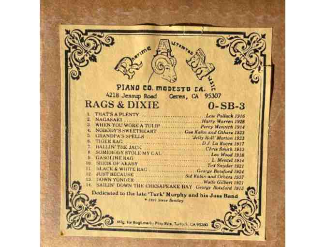 1908 Nickelodeon Piano with Player Piano Mode