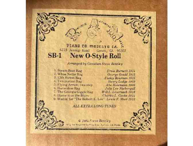 1908 Nickelodeon Piano with Player Piano Mode