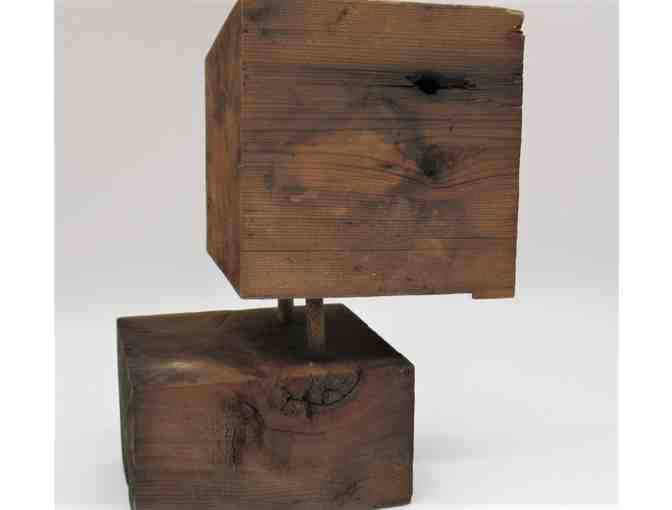 'Duet' Redwood Garden Sculpture