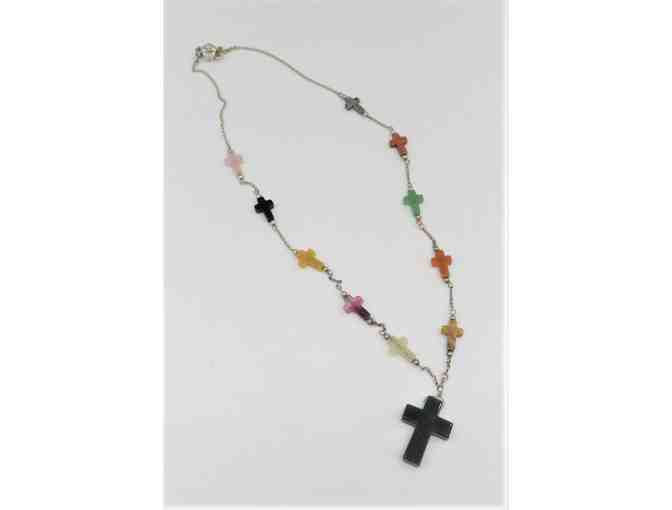 Necklace with Beautiful Crosses