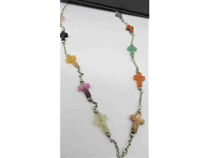 Necklace with Beautiful Crosses