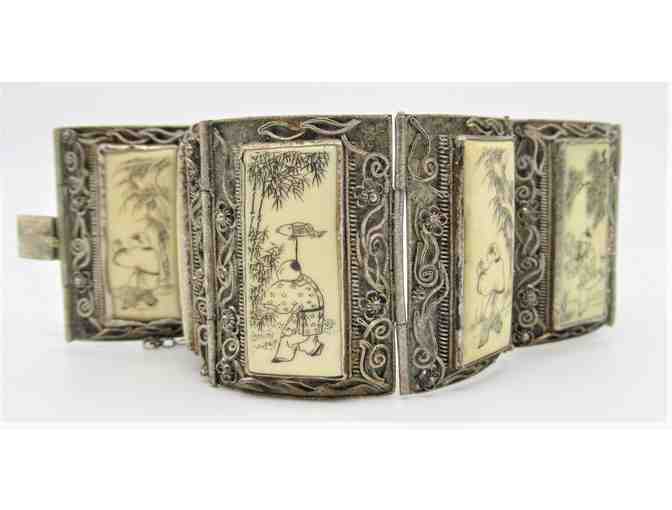 Chinese or Japanese Cuff Bracelet