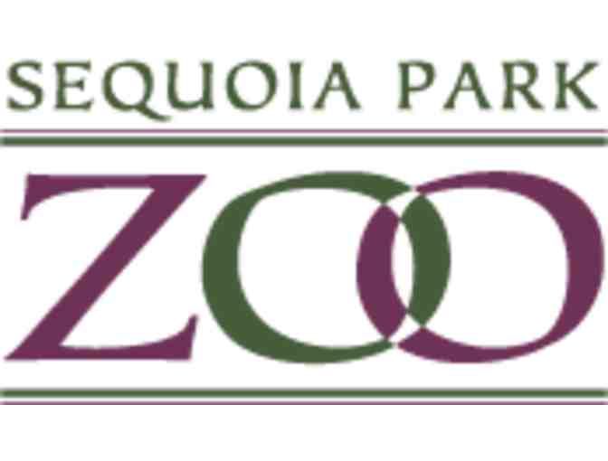 Sequoia Park Zoo Goody Bag with 4 General Admission One-Day Passports