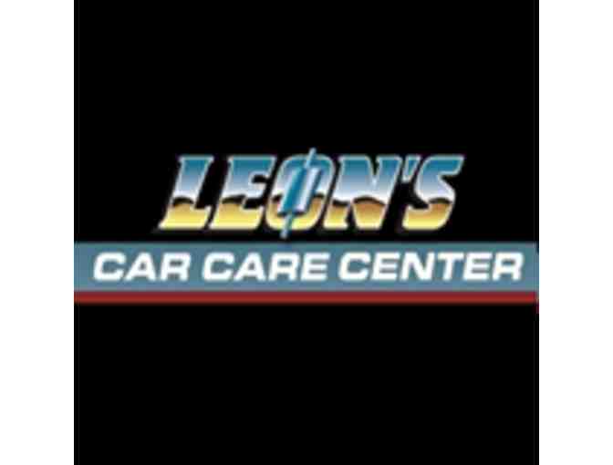 Leon's Car Care Center $100 Gift Certificate and Swag Bag
