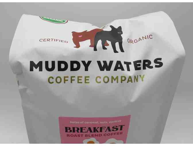 Muddy Waters Coffee - Breakfast Blend Whole Bean 5 Pound Bag