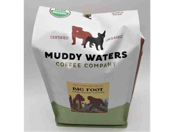 Muddy Waters Coffee - Big Foot Dark Roast Whole Bean 5 Pound Bag
