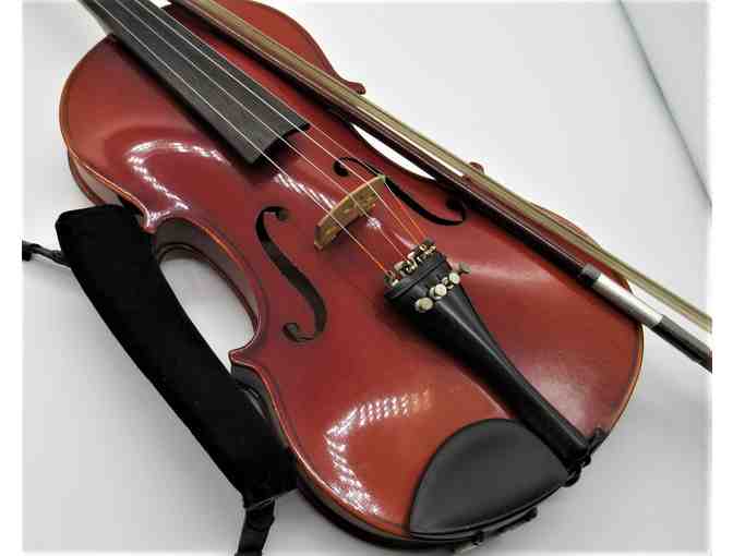 Violin Wilhelm Eberle Stradivarius Model and Bow