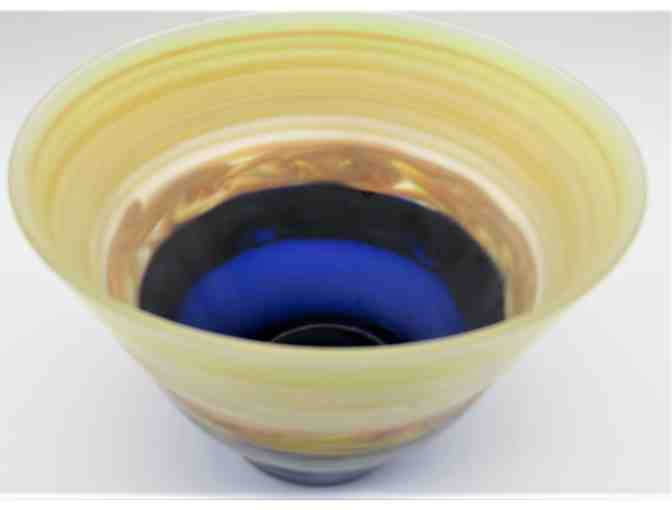 Mirador Glass Handblown Art Glass Bowl - Vintage