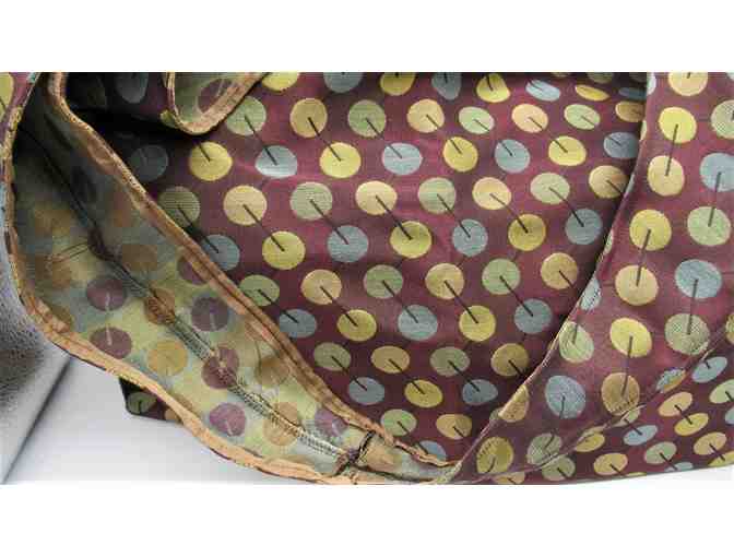 Brown Retro Fabric Schlepping Bag