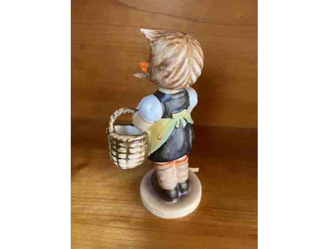 Hummel Figurine - 'Sister' Girl with Basket West Germany Vintage