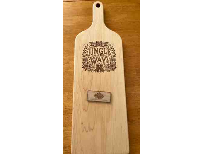 Double-Sided Holiday Charcuterie/Cutting Board by Kendall Baker