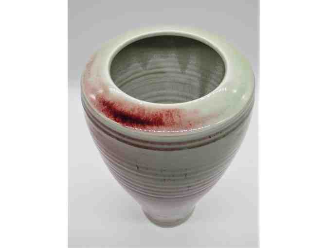 Mark Young Porcelain Vase Hand Crafted