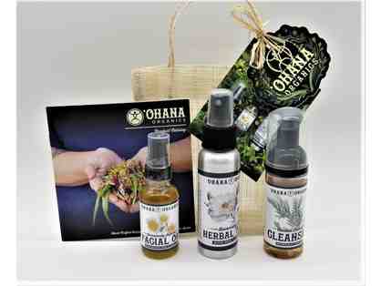 Ohana Organics Facial Skin Care Gift Bag