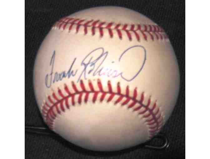 Frank Robinson Autographed Baseball - Photo 1
