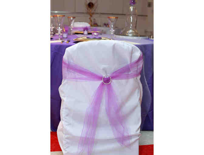 Wedding/Event Chair Cover Rental Packages