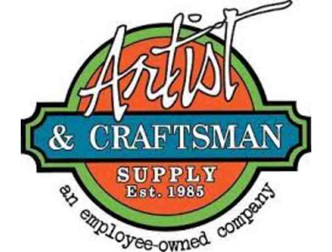 Artist & Craftsman Supply - Basket of Art Supplies