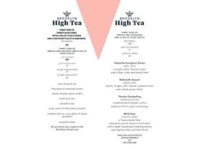 The Williamsburg Hotel - High Tea