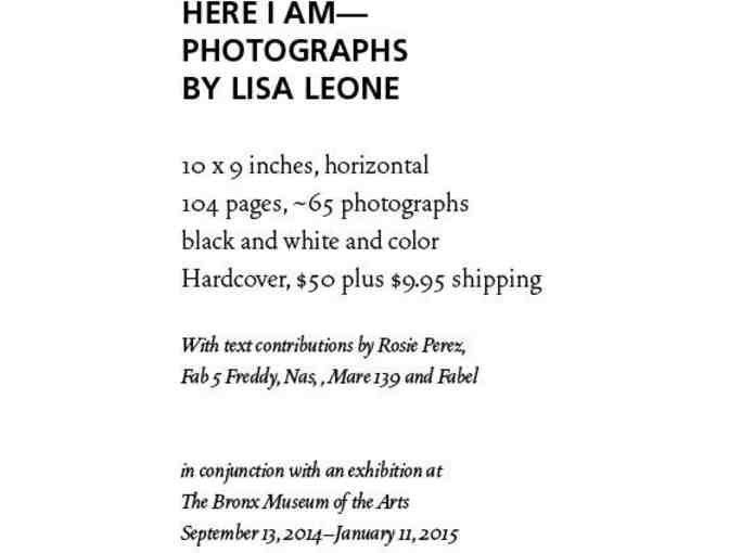 Book  - By Lisa Leone: Here I Am (signed)