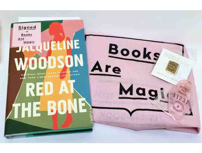 Books Are Magic - $40 Gift Certificate, Tote Bag, Key Ring, Pin, Signed Book