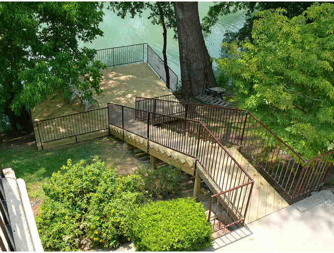 Riverside Log Cabin Getaway on Guadalupe River, New Braunfels, TX