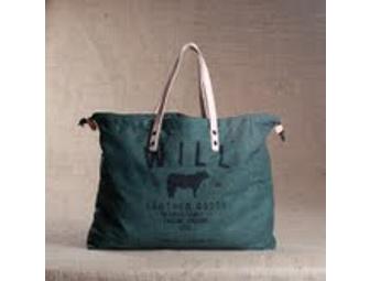 Will 18 oz GREEN cotton canvas Classic Carry All #1