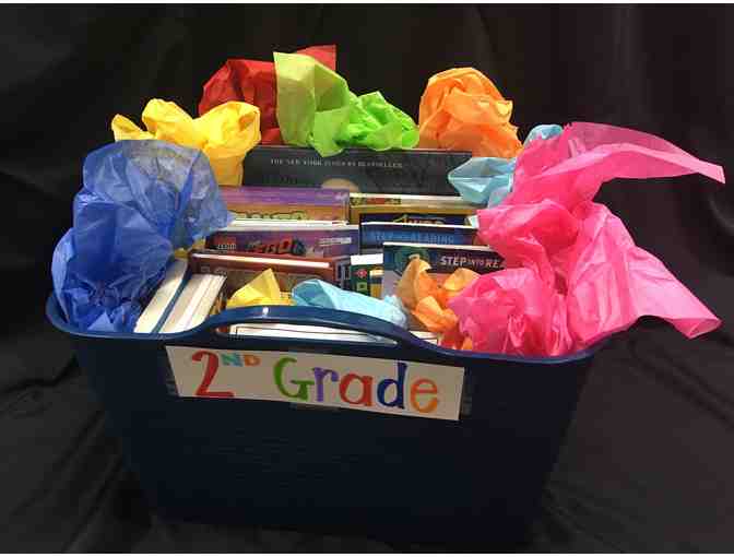 2nd Grade Class Project:  Cherished Book Basket