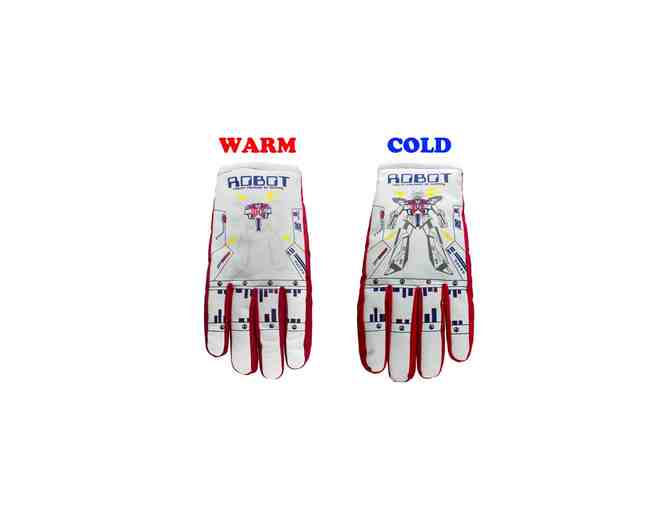 2 Pairs of Freezy Freakies Gloves for Adults (Sizes Medium and Large)