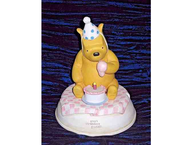 Winnie the Pooh Music Box:  Aren't Birthday's Grand!  Collectors Item.