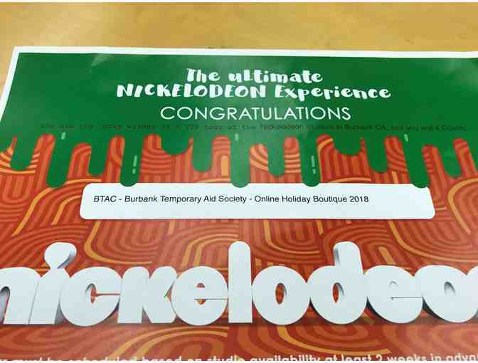 Nickelodeon Gift Bag - including a tour and priceless collector's items