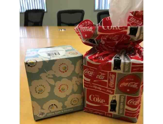 Coca Cola Tissue Box Cover - handmade - Photo 1