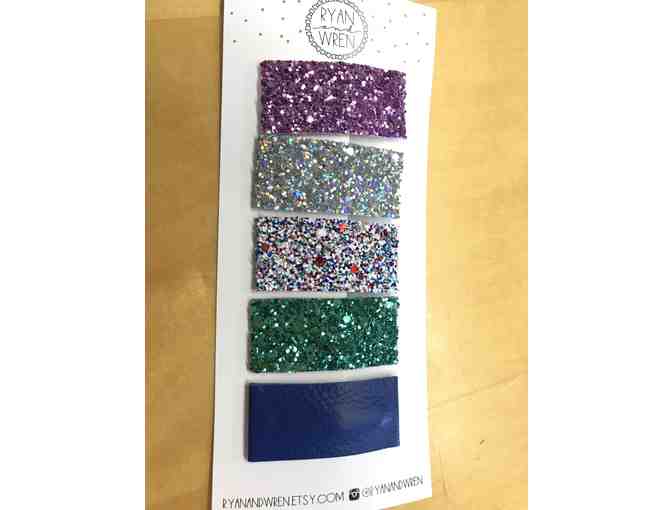 Fabulous Hair Clips by Ryan and Wren - Green, Navy, Purple,  Sparkles and More! - Photo 1