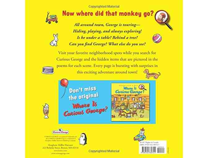 Curious George Seef and FInd Book